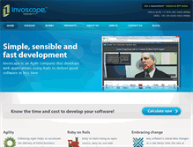 Tablet Screenshot of invoscape.com
